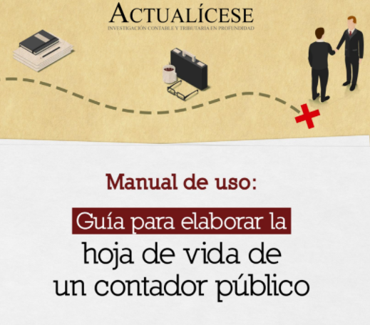 Herramienta interactiva Guía para elaborar la hoja de vida de un contador público