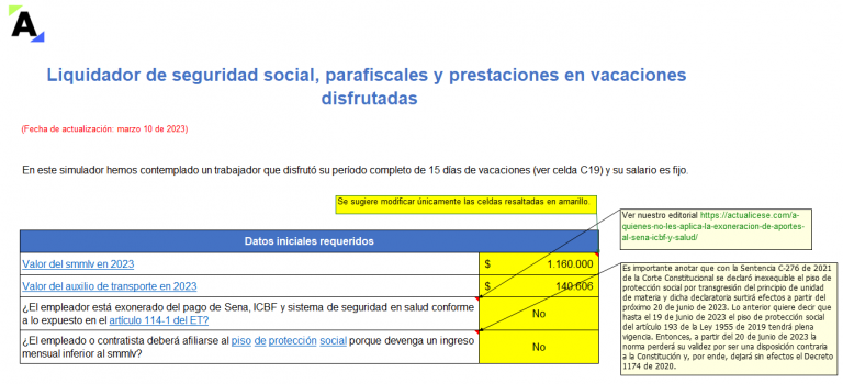 seguridad social, parafiscales y prestaciones