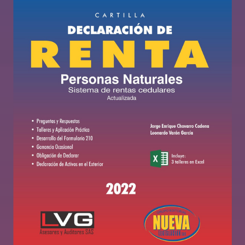 Cartilla: Declaración de Renta Personas Naturales 2022 – Nueva legislación