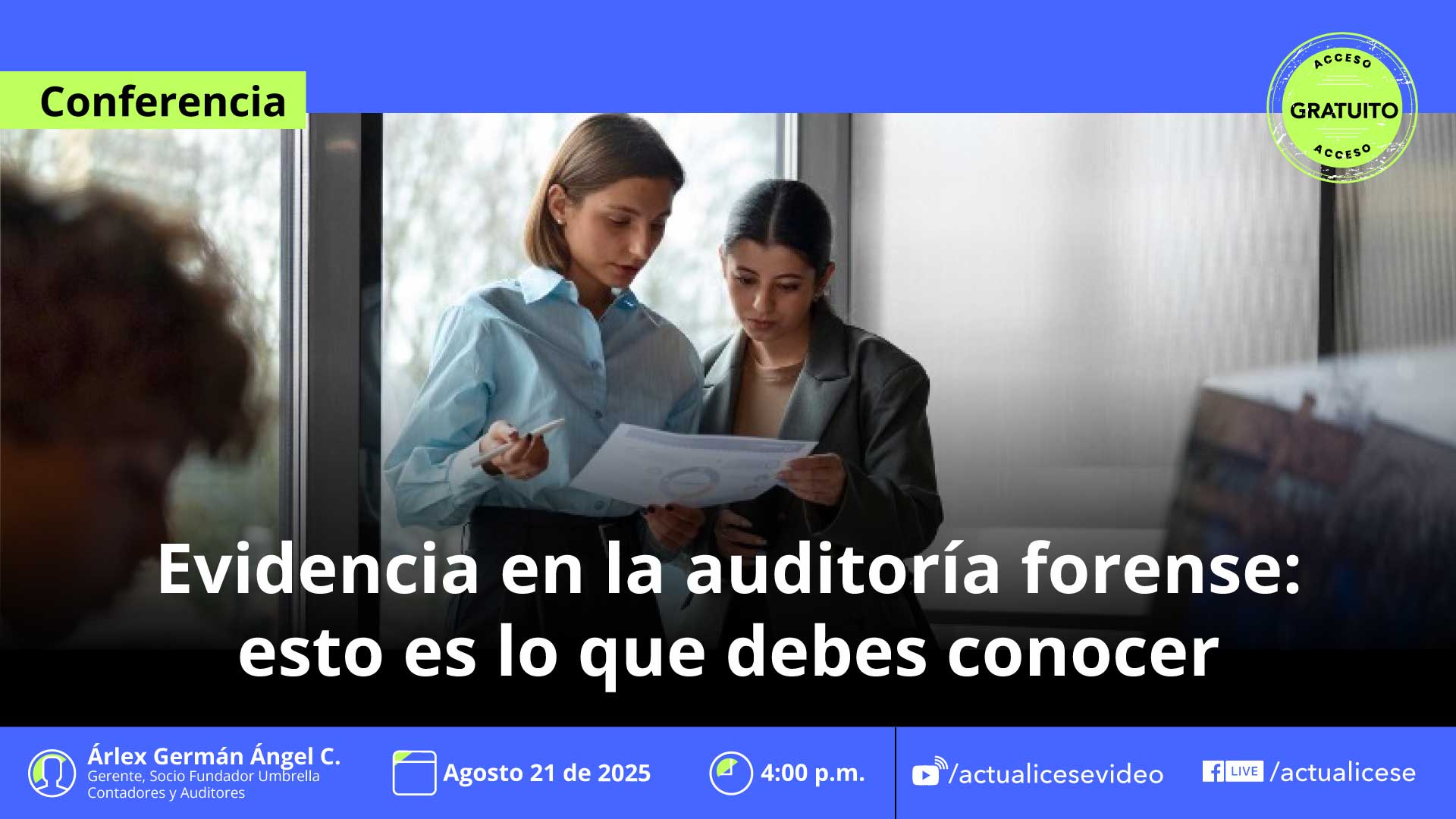 [Conferencia] Evidencia en la auditoría forense: esto es lo que debes conocer