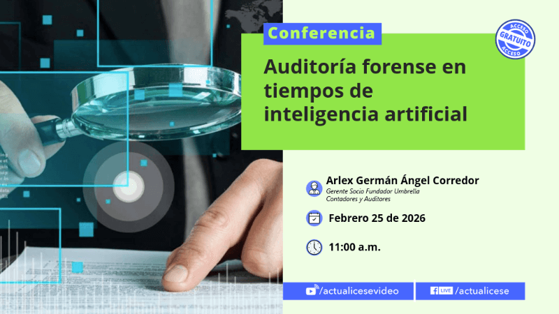 [Conferencia] Auditoría forense en tiempos de inteligencia artificial